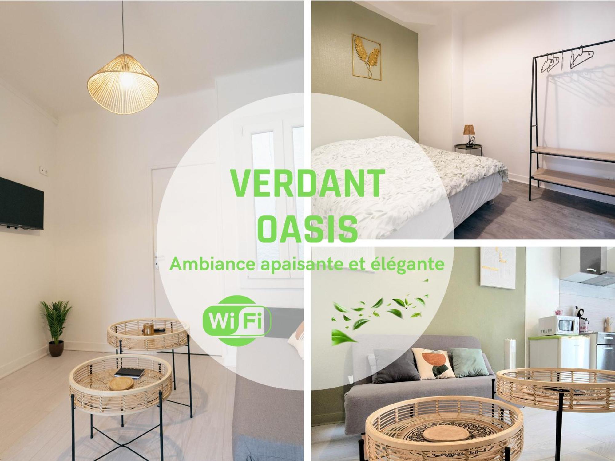 Verdant Oasis - Proche Du Centre - Wifi Gratuit - Parking A Proximite 卢德 外观 照片